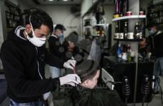 حلاق غزة كورونا.jpg