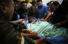 جانب من جنازة تشييع الشهيد