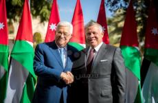 عباس والعاهل الأردني