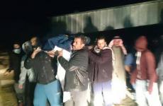 جانب من تشييع الشهيد