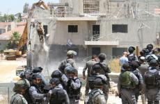 هدم بنايتين في مستوطنة بيت إيل