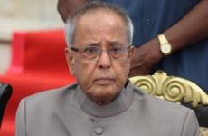 الرئيس الهندي براناب موخرجي