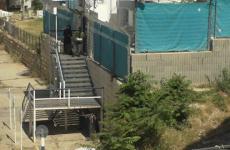 الفتاة المعتقلة خلال احتجازها