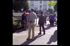 فيديو رجل تركي يشعل النار في جسده.JPG