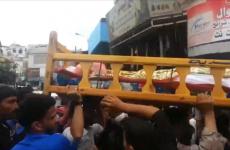 جنازة الشيخ بشير شحرة تحولت إلى مظاهرة واسعة