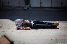 الشهيد نديم نوارة لحظة اصابته