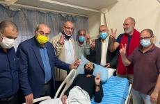 ماهر الأخرس لحظة اعلان الإنتصار