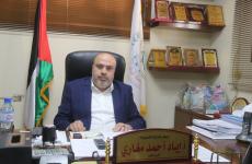 رئيس بلدية النصيرات اياد مغاري