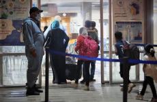 معبر رفح مسافرين كورونا