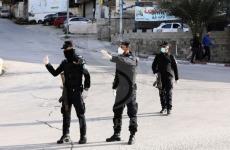 الشرطة الفلسطينية كورونا