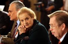 وزيرة الخارجية الأمريكية السابقة مادلين أولبرايت.jpg