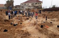 تجريف مقبرة الإسعاف الإسلامية في يافا