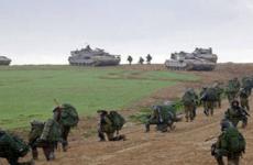 مناورات عسكرية على حدود غزة