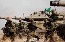 تدريب عسكري إسرائيلي بغلاف غزة