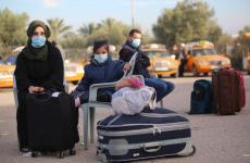 بدء مغادرة حافلات المسافرين عبر معبر رفح ‫(154912996)‬ ‫‬.jpg