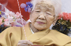اليابانية كين تاناكا بلغت 117 عاما
