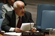 رياض منصور مندوب فلسطين الدائم في الامم المتحدة