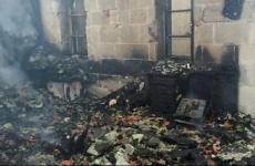 جانب من الحريق