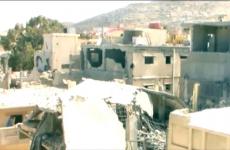  آثار القصف الذي استهدف مناطق سكينة في درنة