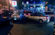 طوابير السيارات أمام محطات الوقود 