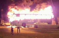 الحافلة المحترقة بالقدس