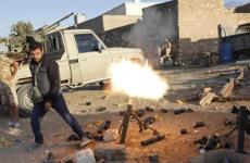 جانب من اشتباكات بين كتائب فجر ليبيا وكتائب الزنتان