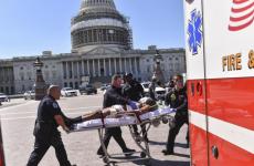 لحظة اعتقال المشتبه 