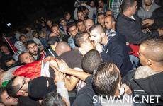 جانب من تشييع الشهيد