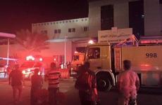 من مكان الحريق