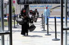 وصول مسافرين إلى غزة