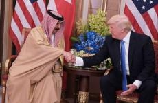 ترامب وملك البحرين