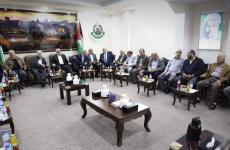 لجنة الانتخابات تلتقي قيادة حماس والفصائل في غزة