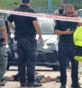 عملية طعن في الرملة " أرشيفية "