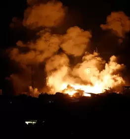 قصف غزة - دمار - تدمير