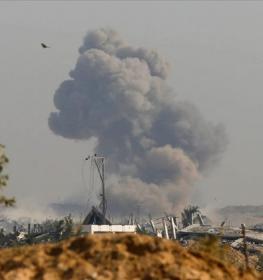 قصف يستهدف غزة