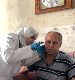 عيادة الياقوت الطبية - عيادة طبية متنقلة في غزة