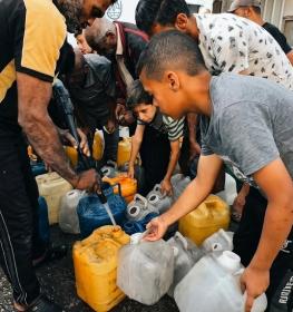 اليونيسيف: اسرائيل دمرت 70% من مرافق المياه