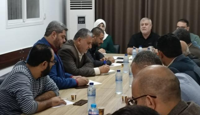 العلاقات الإعلامية للفصائل تلتقي لجنة المتابعة في غزة  (5).jfif