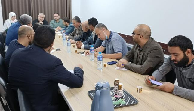 العلاقات الإعلامية للفصائل تلتقي لجنة المتابعة في غزة  (1).jfif