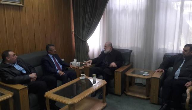 الشيخ عزام يلتقي رئيس مكتب الاتصال القومي لحزب البعث العربي الاشتراكي.jfif