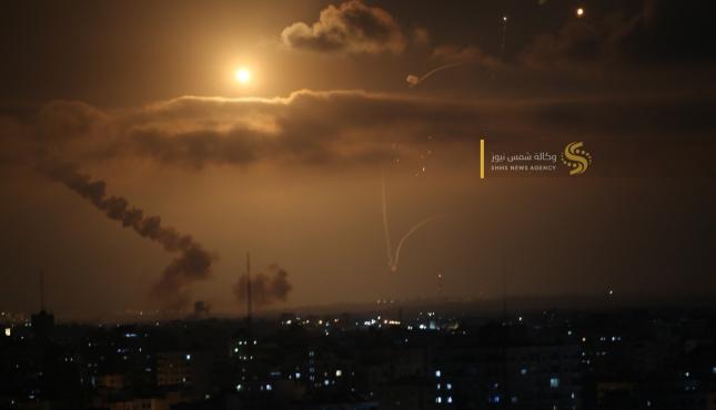 صاروخ- سرايا القدس - قصف - صافرات الانذار