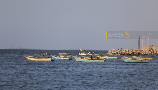 سفن - الصيادين - بحر قطاع غزة.jpeg