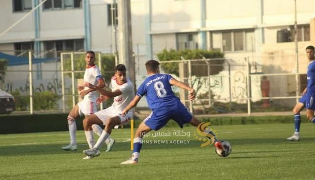 من لقاء شباب خانيونس و شباب رفح