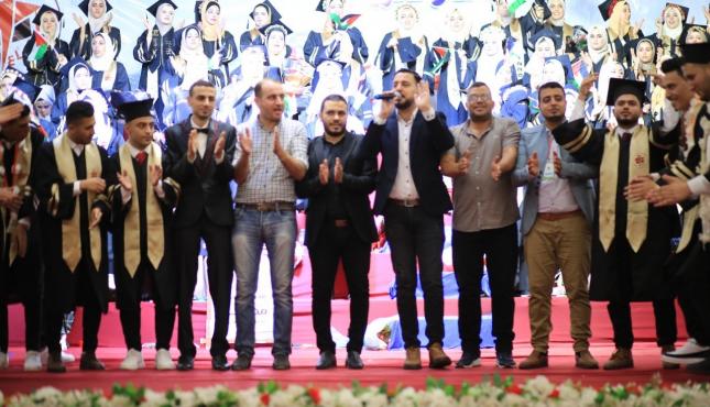 التجمع الإعلامي يحتفي بكوكبة من خريجي الإعلام بجامعات غزة 6.jpg