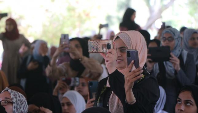 الرابطة الاسلامية تنظم مهرجان كبيرا في جامعة الأقصى بالذكرى الـ 27 لاستشهاد الشقاقي 5.jfif