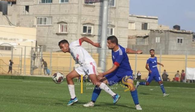 من لقاء شباب خانيونس و شباب رفح