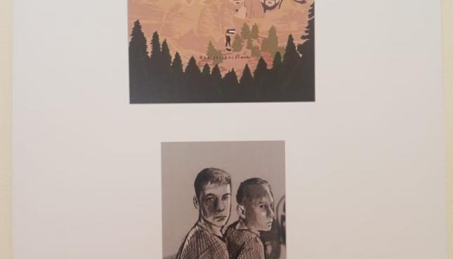 مهجة القدس تنظم معرض كاريكاتير في ذكرى انتزاع الحرية 3.jfif