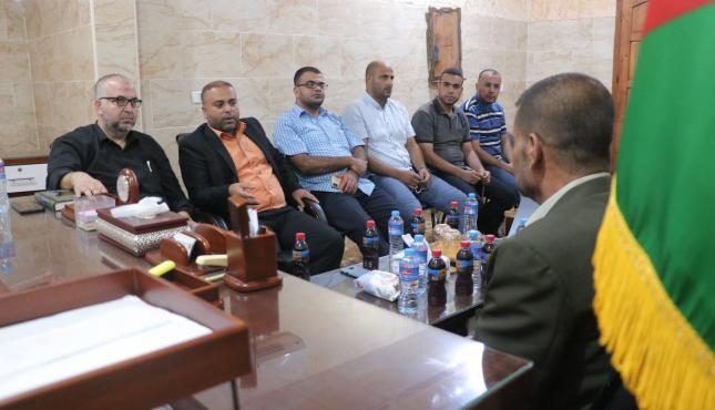 الجهاد الإسلامي اقليم غزة يستقبل وفدا من حركة الأحرار مهنئا بذكرى الانطلاقة  2.jpg