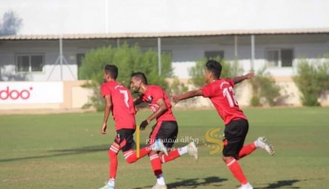 فرحة لاعبو الأهلي بالهدف الثاني