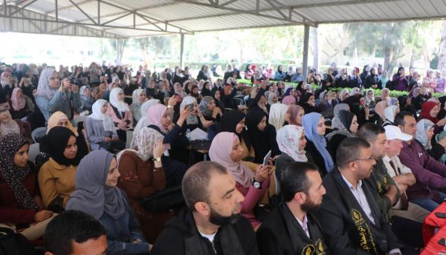 الرابطة الاسلامية تنظم مهرجان كبيرا في جامعة الأقصى بالذكرى الـ 27 لاستشهاد الشقاقي 6.jfif